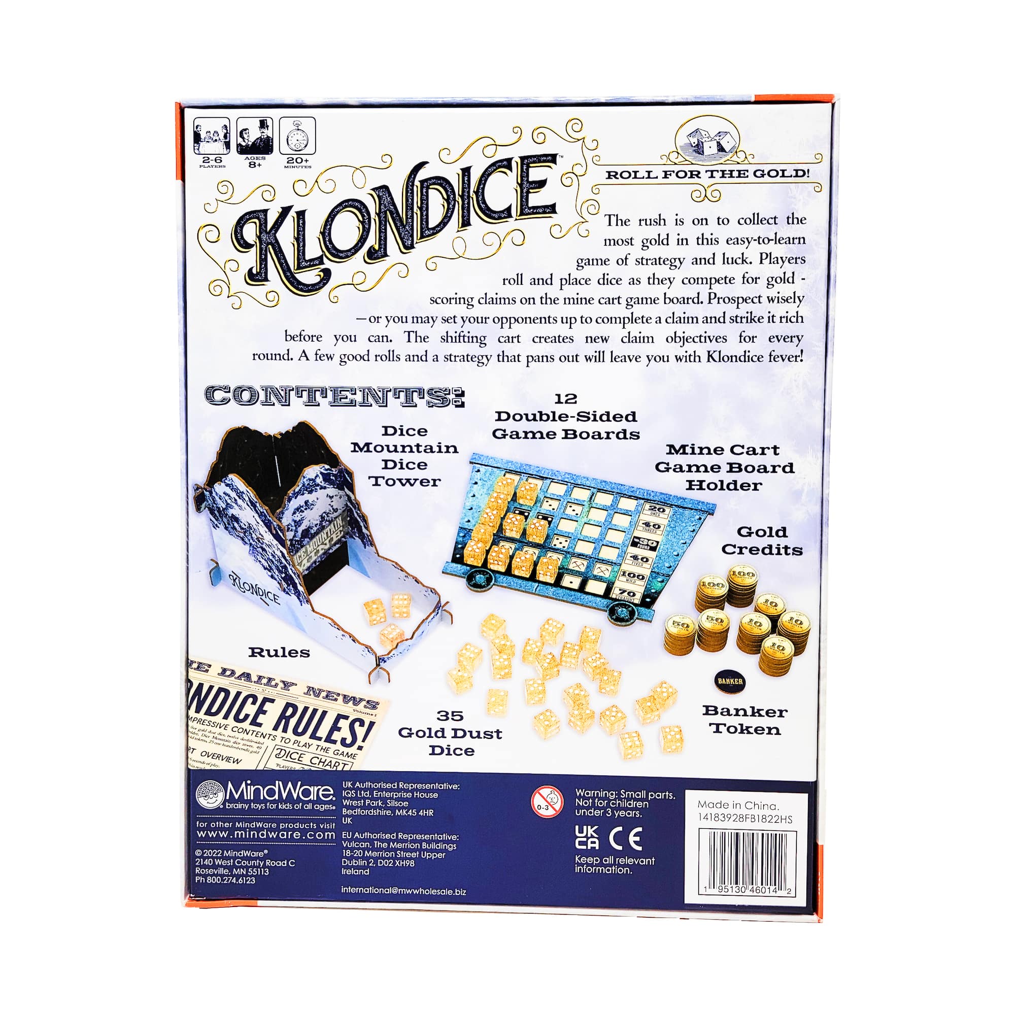 Klondice - Roll for the Gold!